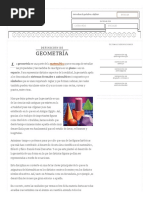 Definición de Geometría - Qué Es, Significado y Concepto