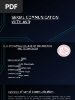 Serial Communication With Avr