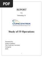 Internship Concentrix