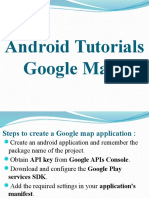 Android Tutorials - Google Maps API V2