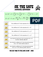 Lock Binomial Expansion