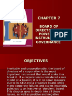 Board of Directors - A Powerful Instrument in Governance