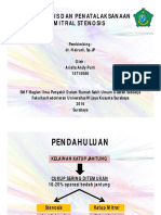 Diagnosis Dan Penatalaksanaan Mitral Stenosis (Compatibility Mode)