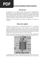 Presentacion de Biorreactores Diversos