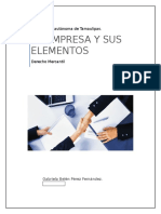 La Empresa y Sus Elementos