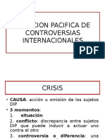 Solucion Pacifica de Controversias Internacionales