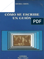 Como Se Escribe Un Guion - Michel Chion PDF