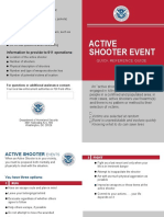 Active Shooter Pamphlet