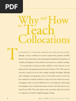 Why and How To Teach Collocations