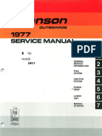 1977 Johnson 2HP Outboards Service Manual PDF