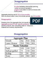 Aggregate Units Decompose It Disaggregate It