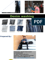 Denim Washing Process