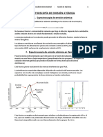 Espectroscopía de Emisión Atómica