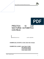 Práctica 10 Luz Nocturna Automática Con Relé