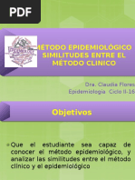 Método Epidemiológico y Clasificación de La Epidemiologia