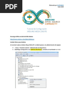 Tutorial de Configuración-Arduino Mega 2560 R3