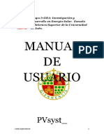 Manual de Usuario PVsyst