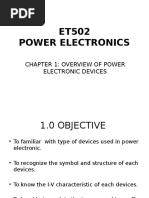 Chapter 1 Introduction To Power Electronic Devices