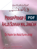 Prinsip 'Aqidah Ahlussunnah Wal Jama'Ah