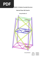 Primary Design of An Offshore Jacket Structure in English Channe