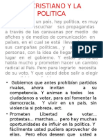 EL CRISTIANO Y LA POLITICA 9-13.ppt - Pps