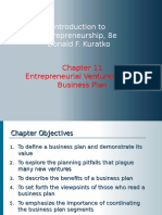 Introduction To Entrepreneurship, 8e Donald F. Kuratko: Entrepreneurial Ventures & The Business Plan