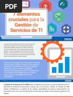 7 Elementos Cruciales para La Gestion de Servicios de TI