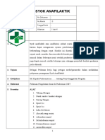 Sop Syok Anafilaktik