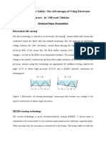 Electronic Sensors in Off-Road Vehicles