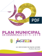 Plan Municipal de Desarrollo Acapulco 2015-2018