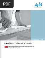 Knauf Metal Profiles Brochure PDF