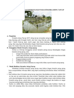 Sistem Pemeliharaan Budidaya Ikan Pada Keramba Jaring Tancap