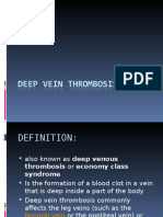 Deep Vein Thrombosis