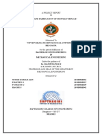 A Project Report On "Design and Fabrication of Muffle Furnace"