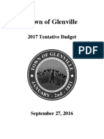 2017 Glenville Tentative Budget