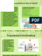 Arquitectura Bioclimatica