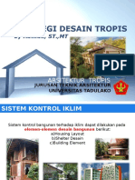 Strategi Desain Tropis