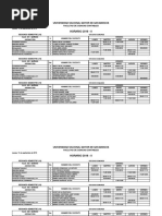 Horario 2016 II