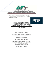 Estacionamiento Automatizado Con Arduino