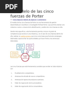 5 Fuerzas de Porther