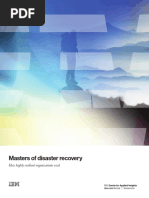 Masters of Disaster Recovery: How Highly Resilient Organizations Excel