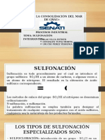 SULFONACIÓN