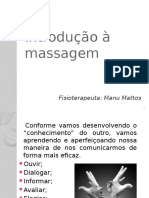 Introdução A Massagem