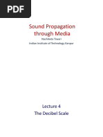 Sound Propagation Through Media: Nachiketa Tiwari Indian Institute of Technology Kanpur