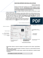 Passo A Passo para Imprimir Com Escala No Autocad