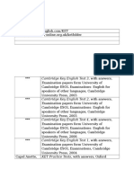 Cambridge Key English Test 3, With Answers