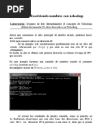 Practica de Laboratorio - Nslookup - Whois
