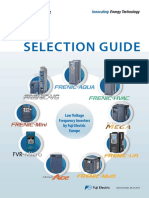 Selection Guide: Low Voltage Frequency Inverters by Fuji Electric Europe