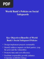 World Bank Social Safeguard Polices