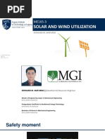 Lecture 1.1 - Solar and Wind Utilization